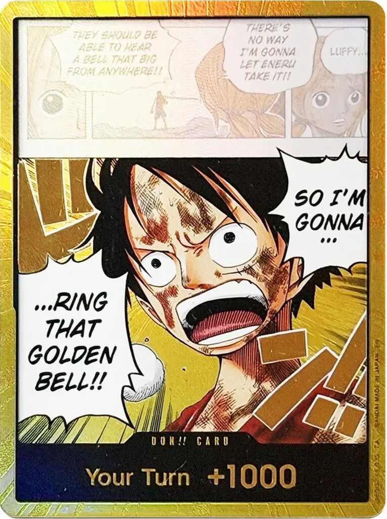 Don!! Card (Luffy) (Gold) (Op15-Eb04) 1