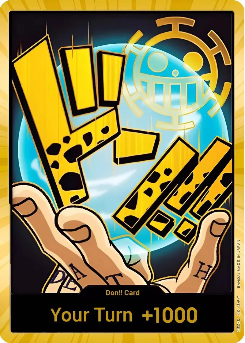 Don!! Card (Trafalgar Law) (Gold) (Prb-01) 1