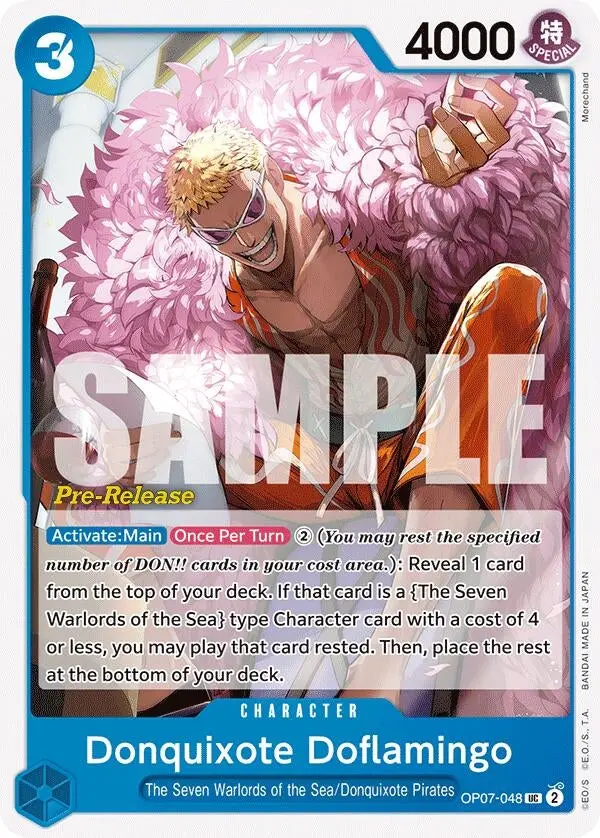 Donquixote Doflamingo (Op07-048) (Op07 Pre) 1