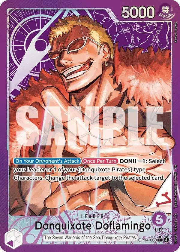 Donquixote Doflamingo - Op14-060 (Alternate Art) (Op14-060) (Op14) 1