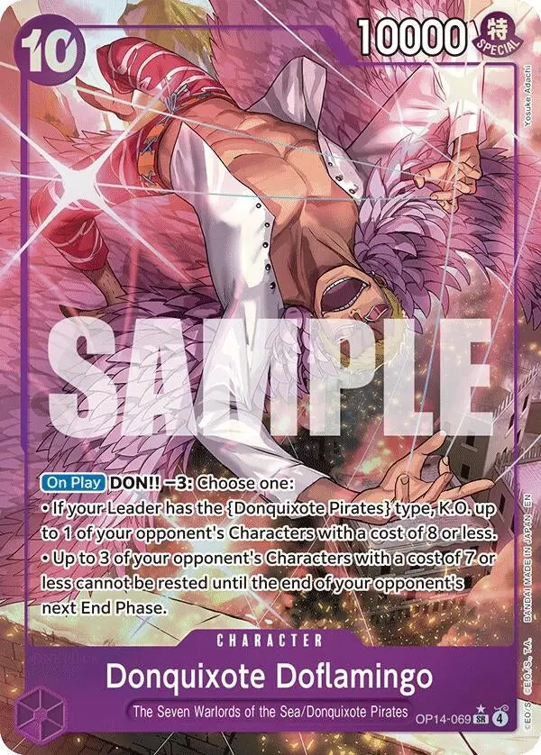 Donquixote Doflamingo - Op14-069 (Alternate Art) (Op14-069) (Op14) 1