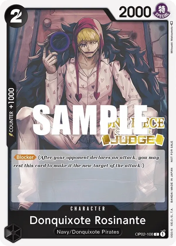 Donquixote Rosinante (Judge Pack Vol. 2) (Op02-108) (Op-Pr) 1