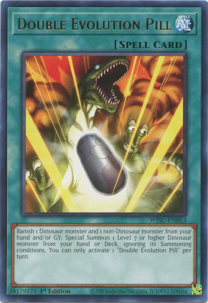 Double Evolution Pill [Wisu-En053] Rare 1