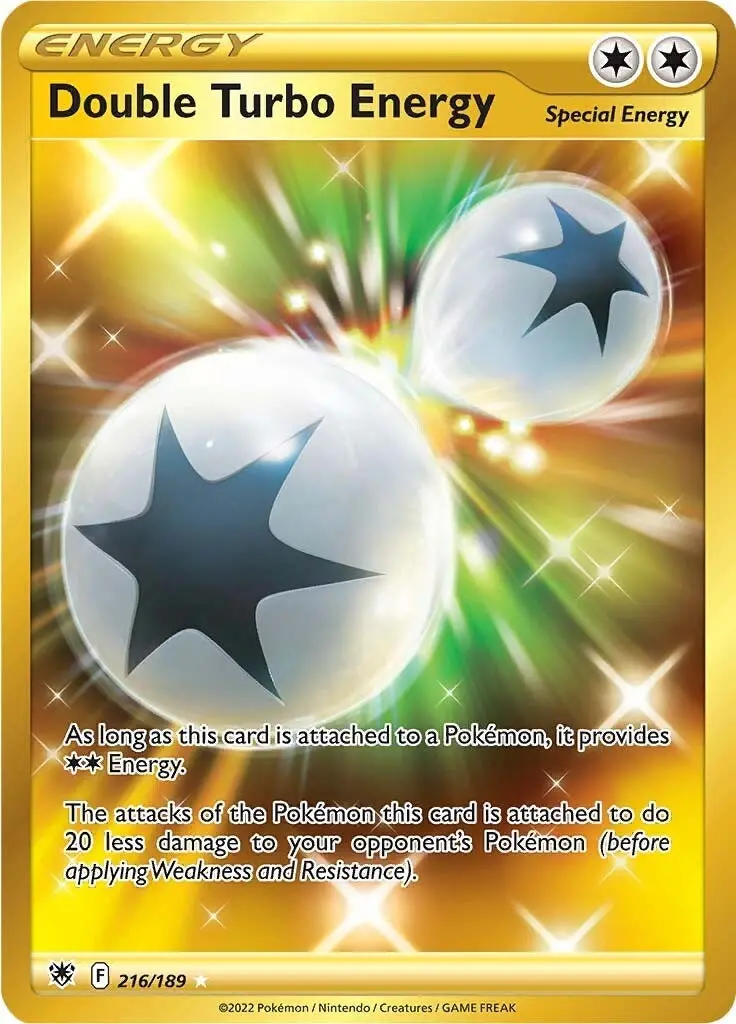 Double Turbo Energy (Secret) (216/189) (Swsh10) 1