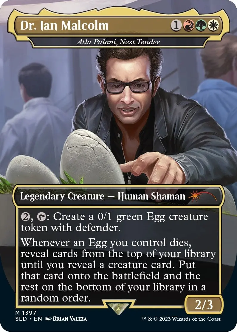 Dr. Ian Malcolm - Atla Palani, Nest Tender (1397) (Sld) 1