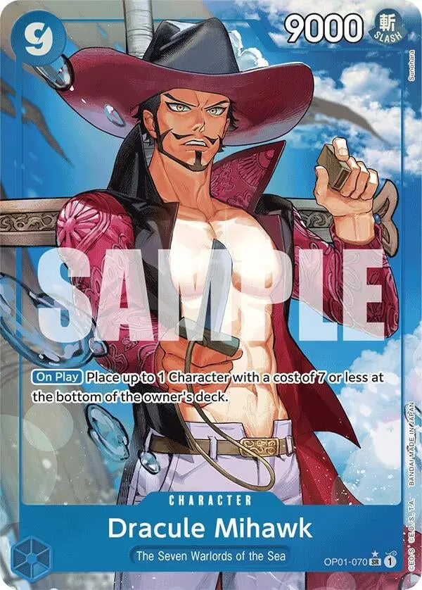 Dracule Mihawk (Op01-070) (Alternate Art) (Op01-070) (Prb-01) 1