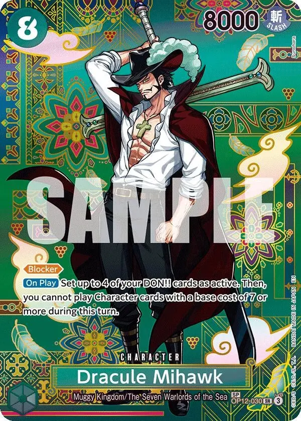 Dracule Mihawk - Op12-030 (Sp) (Op12-030) (Op14) 1