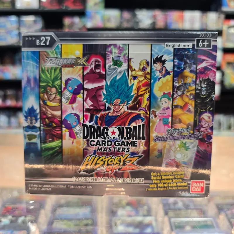 Dragon Ball Super Masters Tcg: History Of Z [Dbs-Bt27] - Booster Box 1