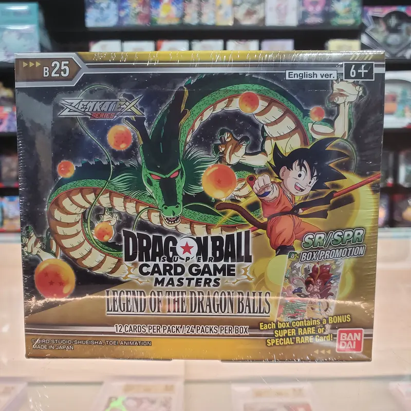 Dragon Ball Super Masters Tcg: Legend Of The Dragon Balls Zenkai Series: Set 08 - Booster Box 1