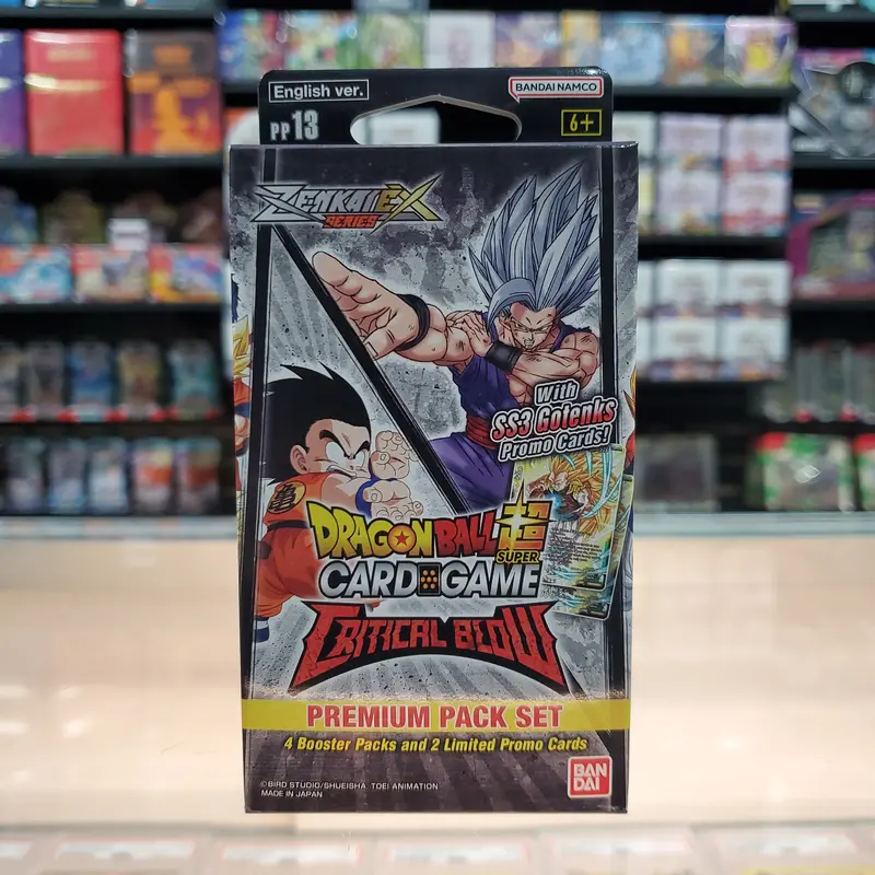 Dragon Ball Super Tcg: Critical Blow Zenkai Series: Set 05 [Pp13]- Premium Pack Set 1