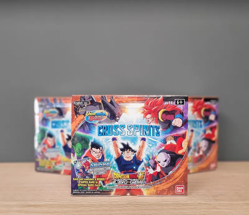 Dragon Ball Super Tcg: Cross Spirits Booster Box 1