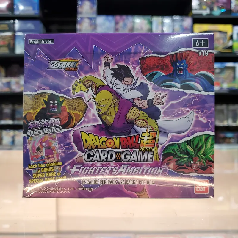 Dragon Ball Super Tcg: Fighter's Ambition [Dbs-B19] - Booster Box 1