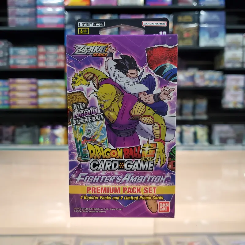 Dragon Ball Super Tcg: Fighter's Ambition [Dbs-B19] - Premium Pack Set 10 1