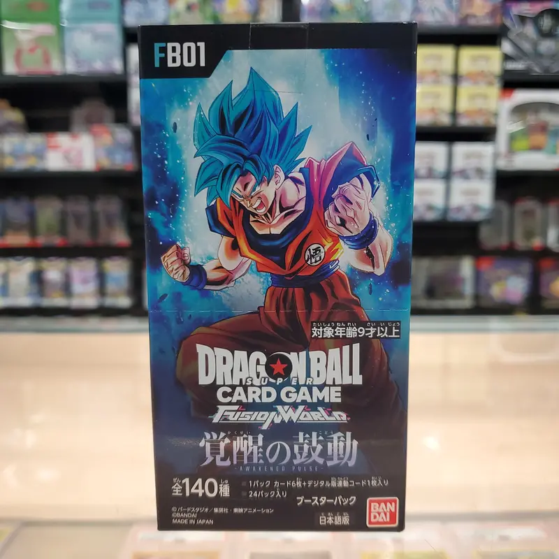 Dragon Ball Super Tcg: Fusion World: Awakened Pulse [Fb01] - Booster Box (J) 1