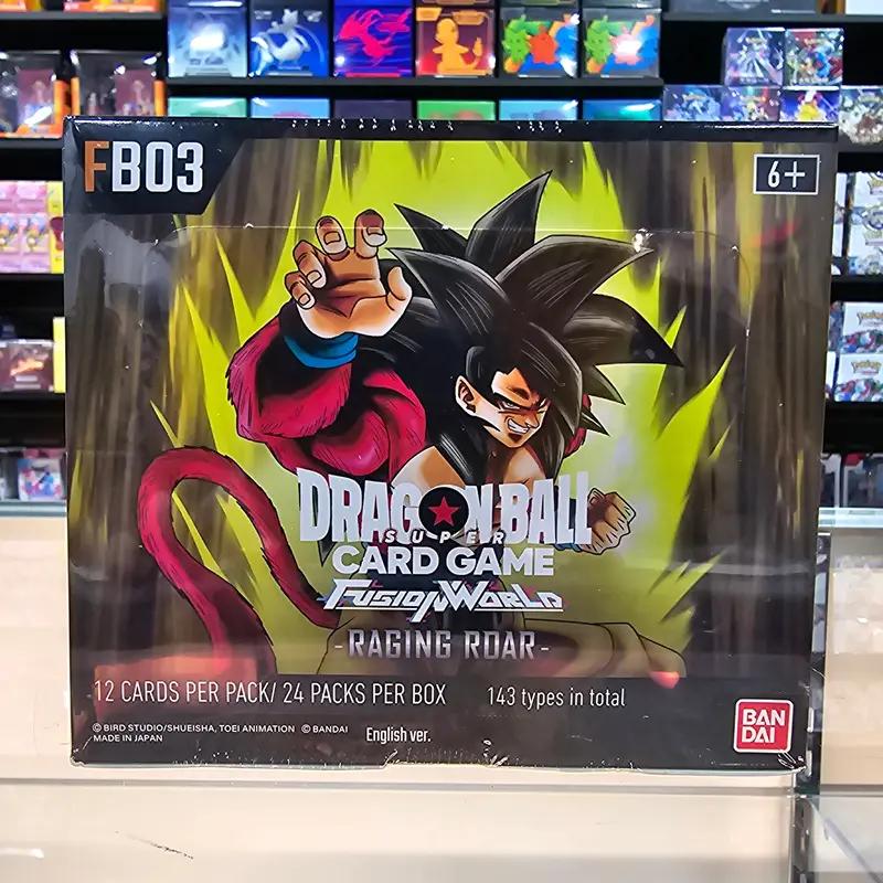 Dragon Ball Super Tcg: Fusion World: Raging Roar - Booster Box [Fb03] 1