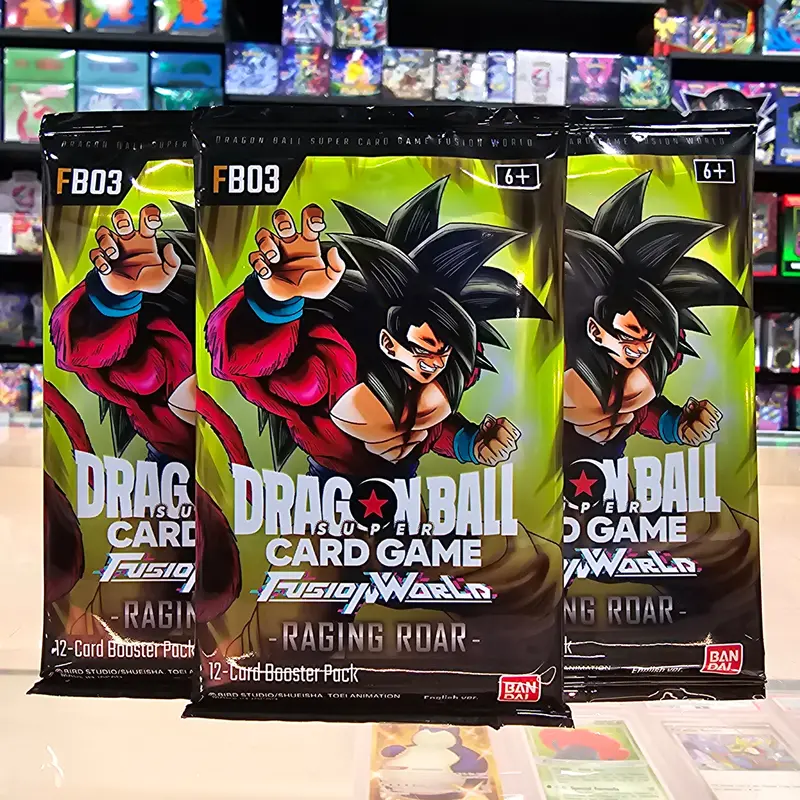 Dragon Ball Super Tcg: Fusion World: Raging Roar [Fb03] - Booster Pack 1