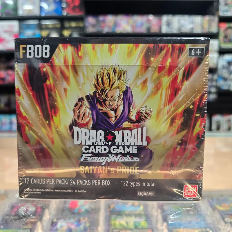 Dragon Ball Super Tcg: Fusion World: Saiyan's Pride - Booster Box [Fb08] 1