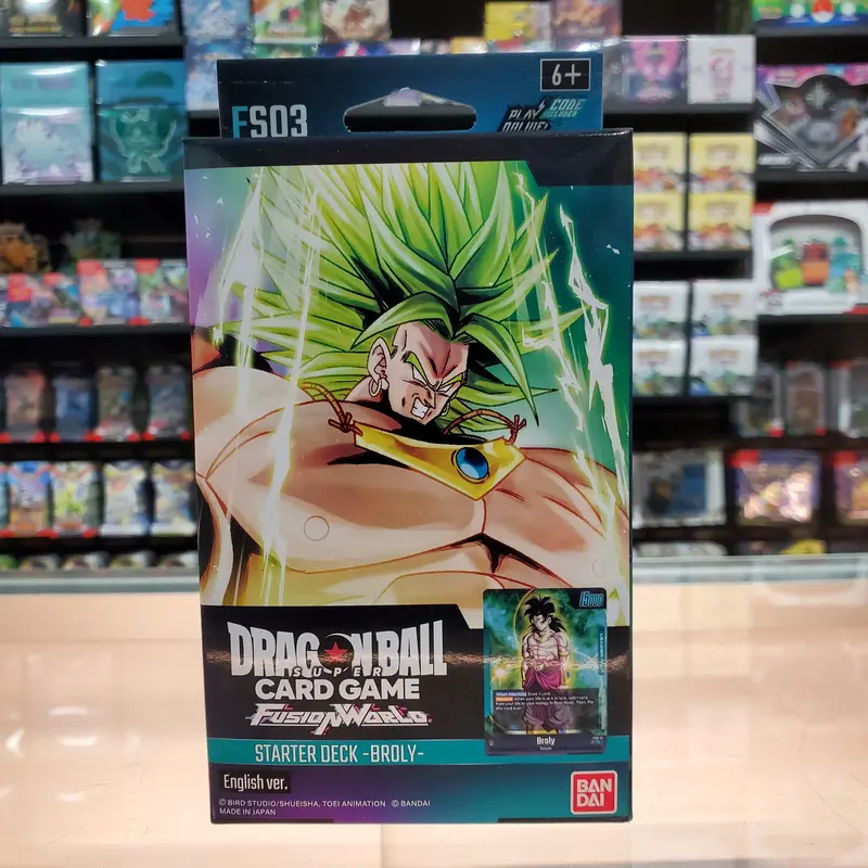 Dragon Ball Super Tcg: Fusion World: Starter Deck - Broly (Fs03) 1