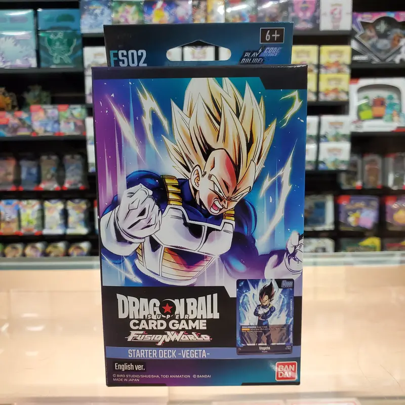 Dragon Ball Super Tcg: Fusion World: Starter Deck - Vegeta (Fs02) 1