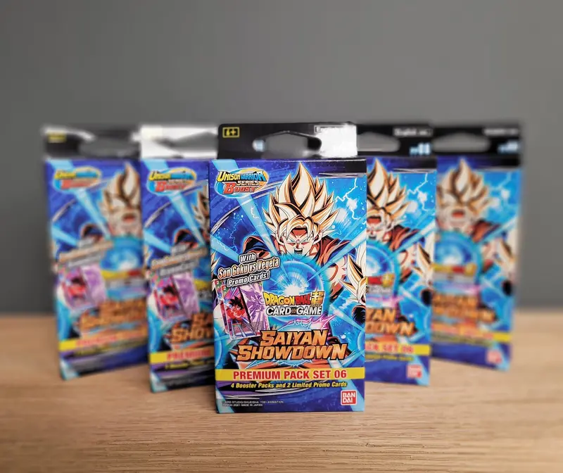 Dragon Ball Super Tcg: Saiyan Showdown Premium Pack Set 1