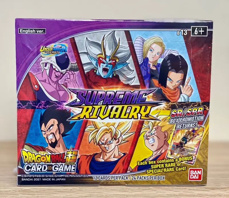 Dragon Ball Super Tcg: Series 13 - Supreme Rivalry Booster Box 1