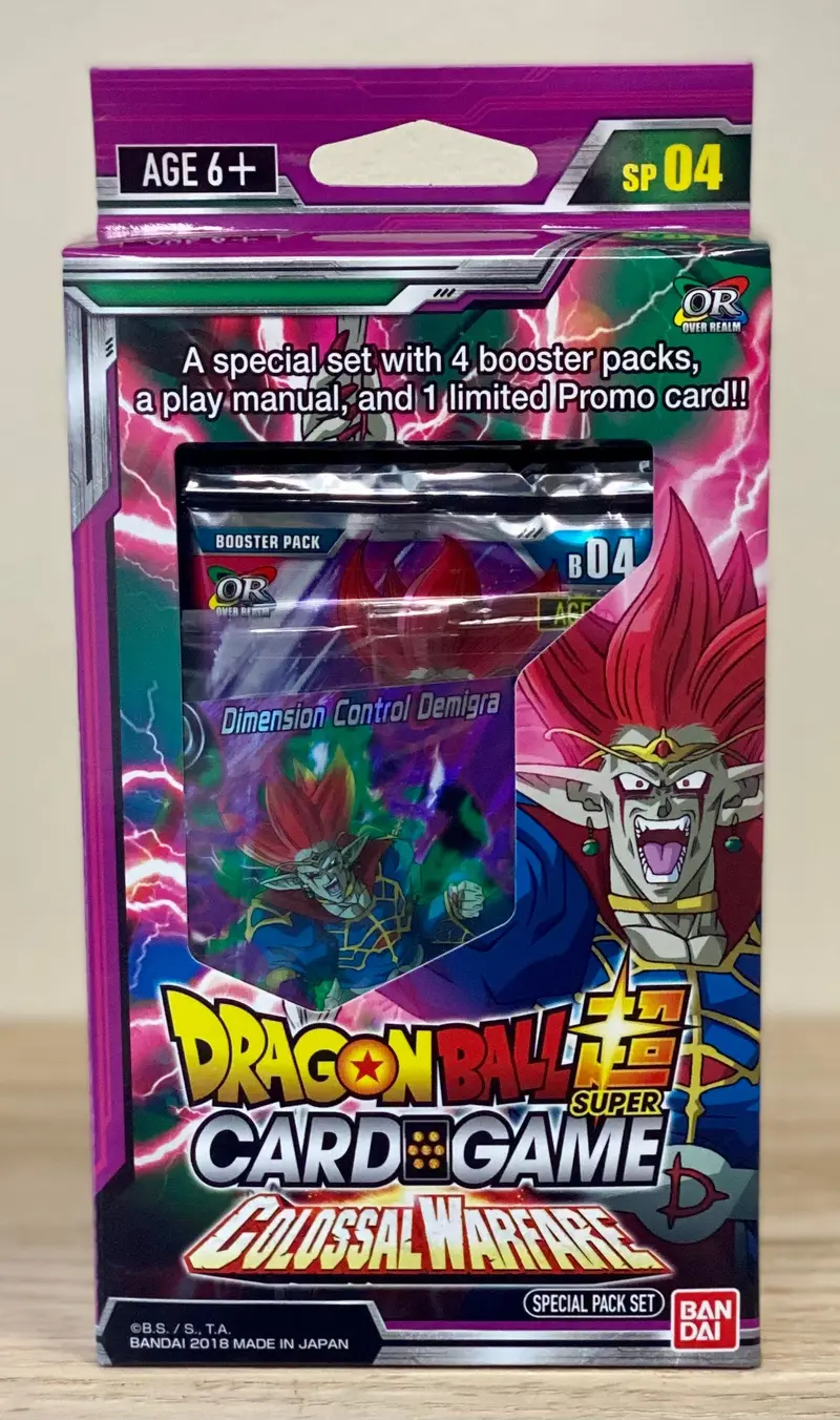 Dragon Ball Super Tcg: Series 4 - Colossal Warfare Special Pack Set 1