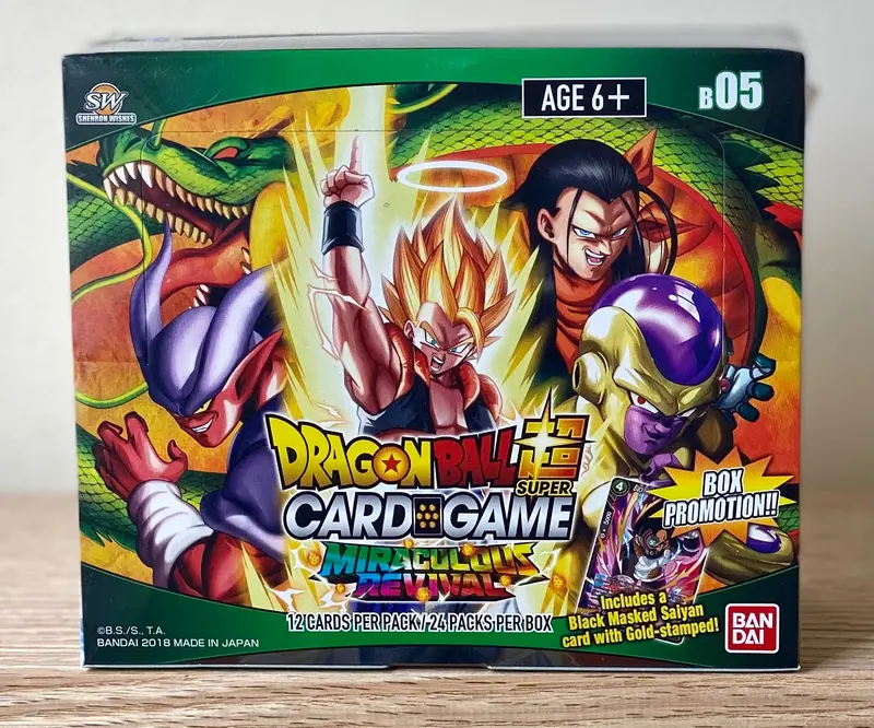 Dragon Ball Super Tcg: Series 5 - Miraculous Revival Booster Box 1