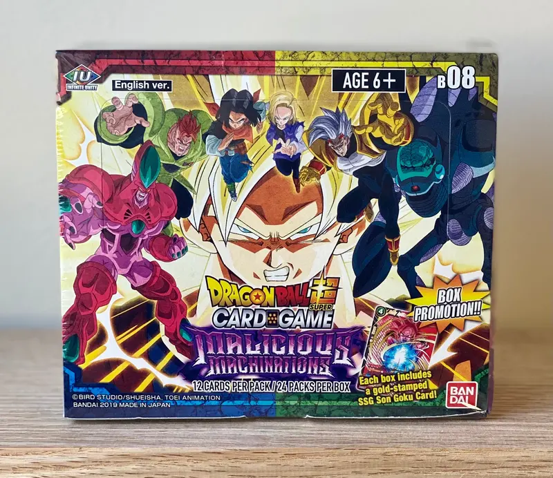 Dragon Ball Super Tcg: Series 8 - Malicious Machinations Booster Box 1