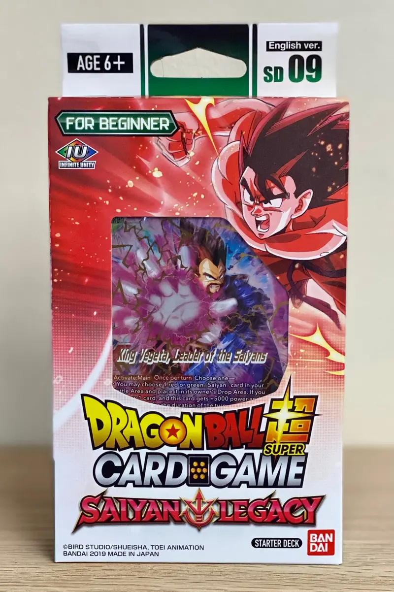 Dragon Ball Super Tcg: Starter Deck 9 - Saiyan Legacy 1