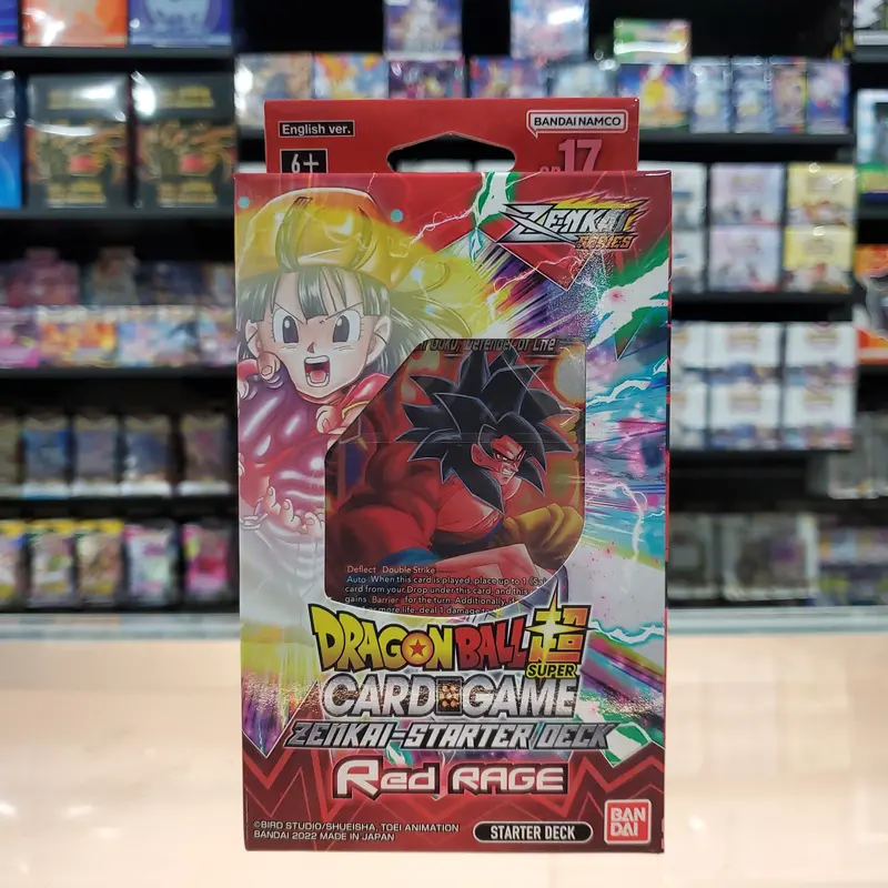 Dragon Ball Super Tcg: Starter Deck [Dbs-Sd17] - Zenkai Series (Red Rage) 1