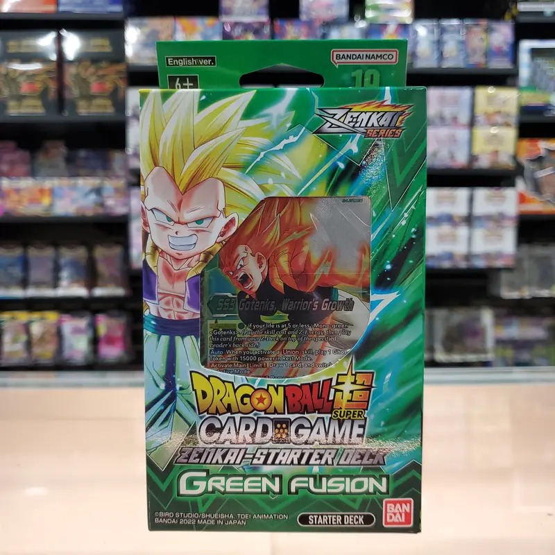Dragon Ball Super Tcg: Starter Deck [Dbs-Sd19] - Zenkai Series (Green Fusion) 1