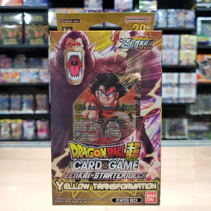 Dragon Ball Super Tcg: Starter Deck [Dbs-Sd20] - Zenkai Series (Yellow Transformation) 1
