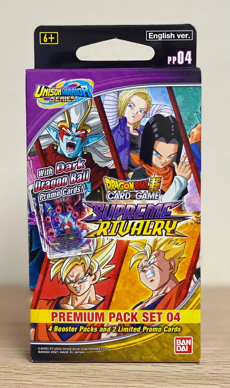 Dragon Ball Super Tcg: Supreme Rivalry Premium Pack Set 1