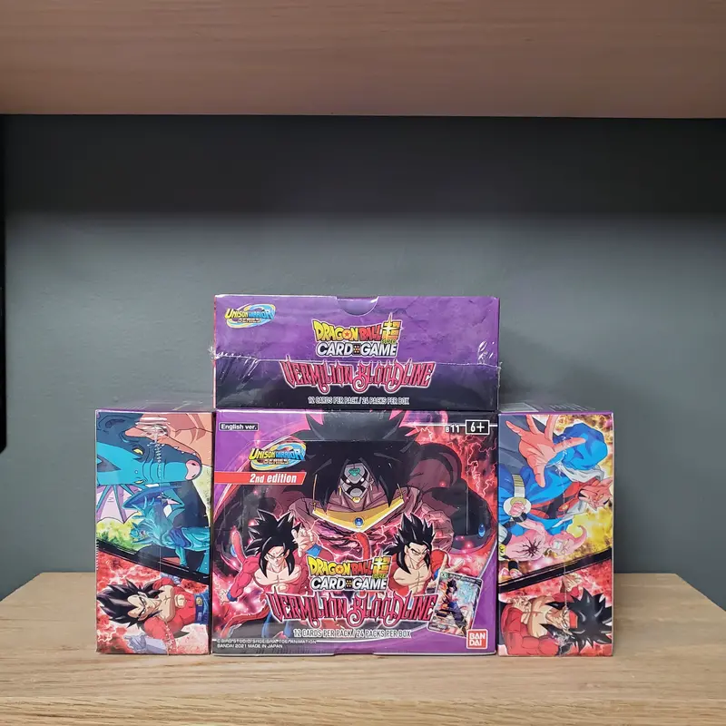 Dragon Ball Super Tcg: Vermilion Bloodline 2Nd Edition Booster Box 1