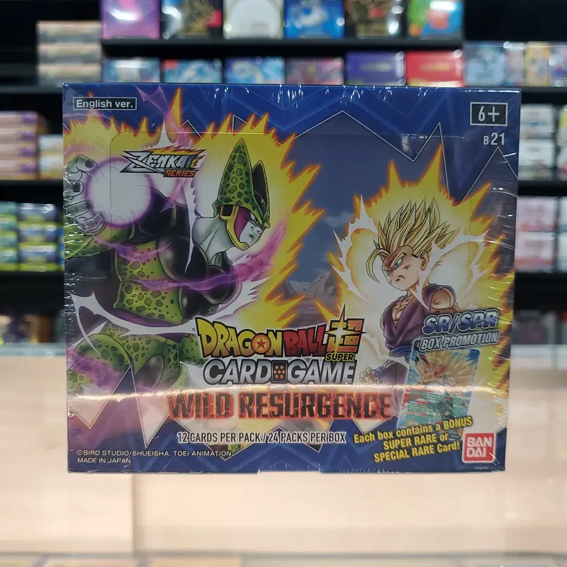 Dragon Ball Super Tcg: Zenkai Series: Set 04 (Wild Resurgence) - Booster Box 1