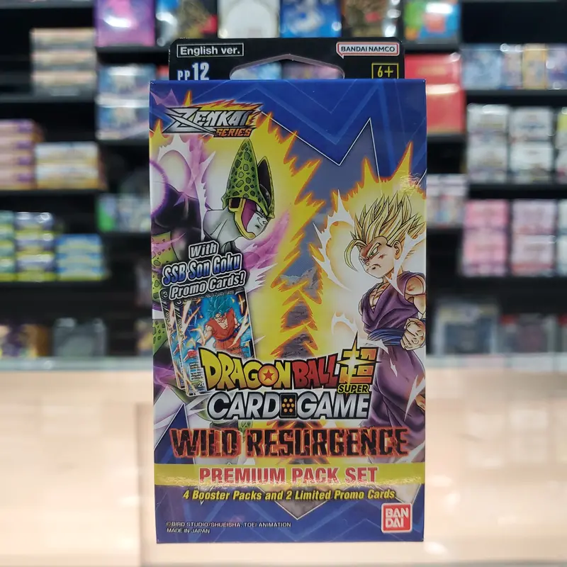 Dragon Ball Super Tcg: Zenkai Series: Set 04 (Wild Resurgence) [Pp12] - Premium Pack Set 1