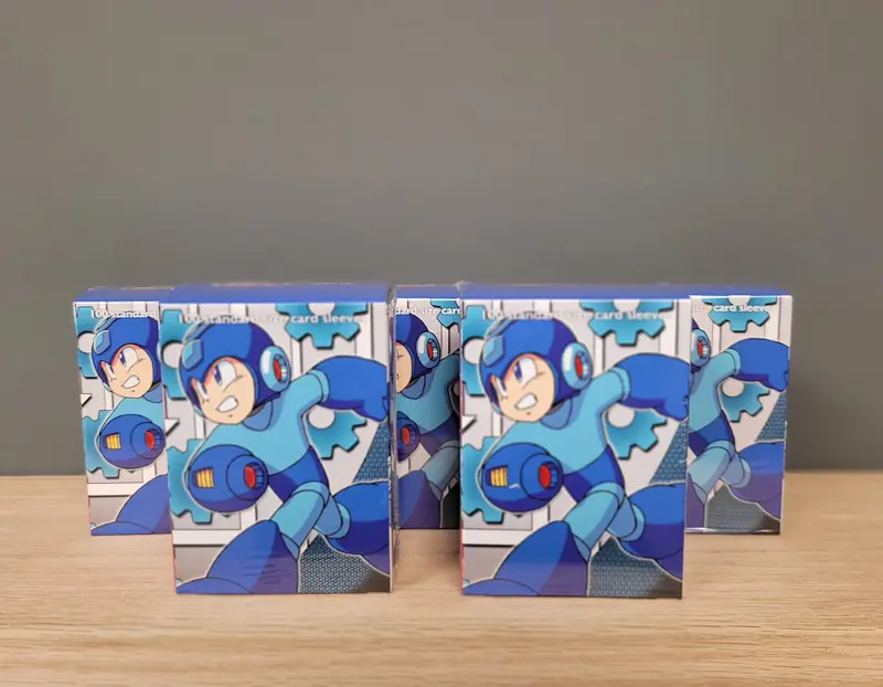 Dragon Shield Deck Protector - Art Classic Mega Man 100 Ct 1
