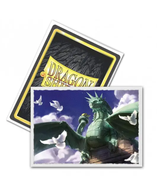 Dragon Shield Deck Protector - Art Matte Dragon Of Liberty 100 Ct 1