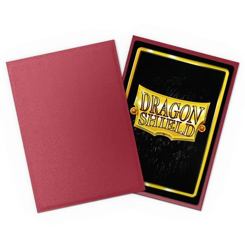 Dragon Shield Deck Protector - Blood Red (Non-Glare) 100 Ct 1