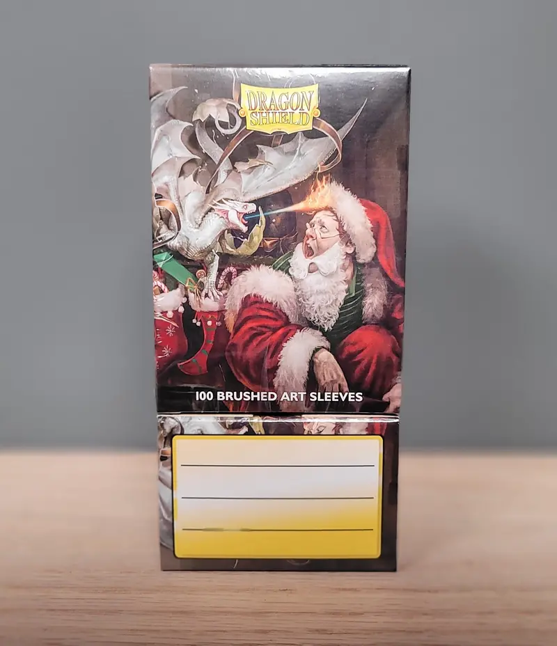 Dragon Shield Deck Protector - Brushed Art Christmas 2021 100 Ct 1