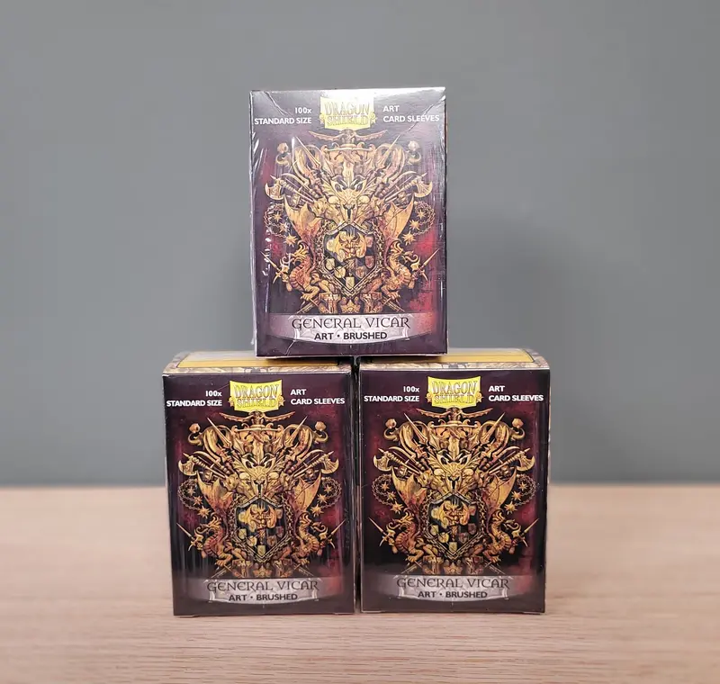 Dragon Shield Deck Protector - Brushed Art General Vicar 100 Ct 1