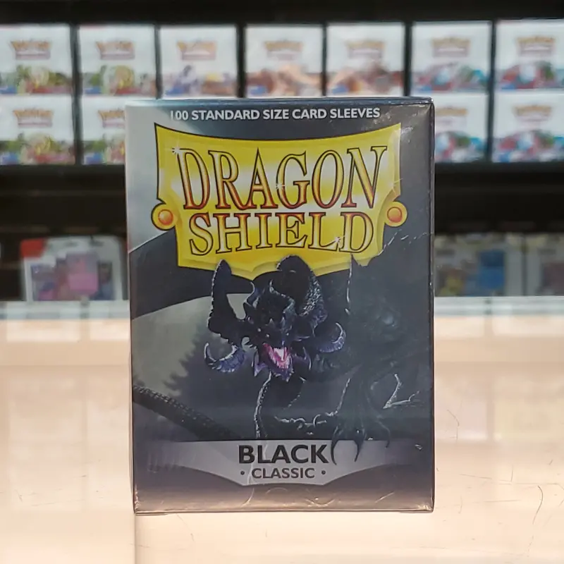 Dragon Shield Deck Protector - Classic Black 100 Ct 1