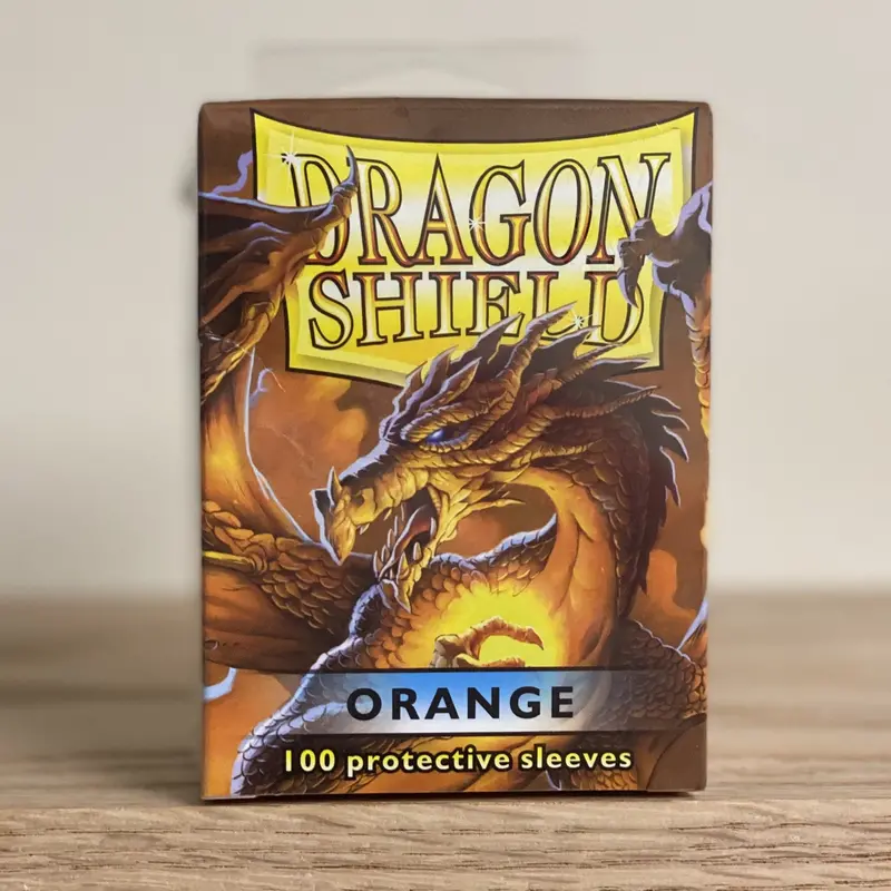 Dragon Shield Deck Protector - Classic Orange 100 Ct 1