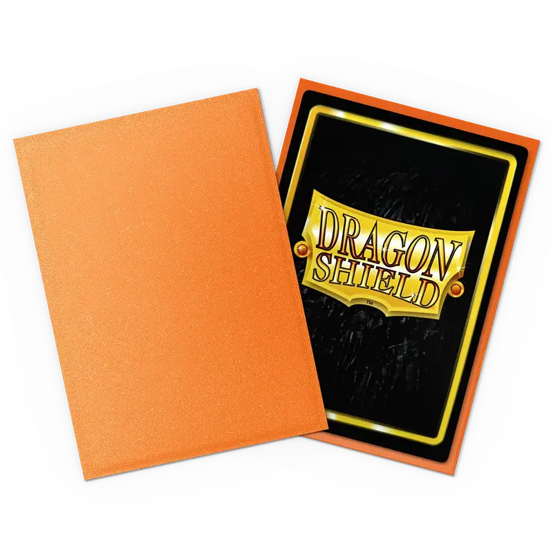Dragon Shield Deck Protector - Matte Amber 1