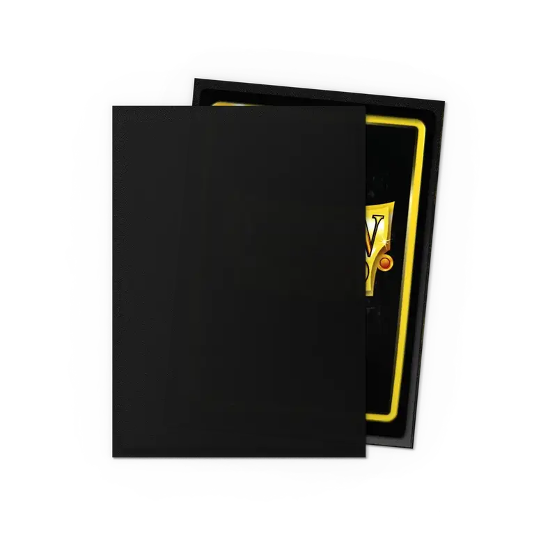 Dragon Shield Deck Protector - Matte Black (Non-Glare) 100 Ct 1
