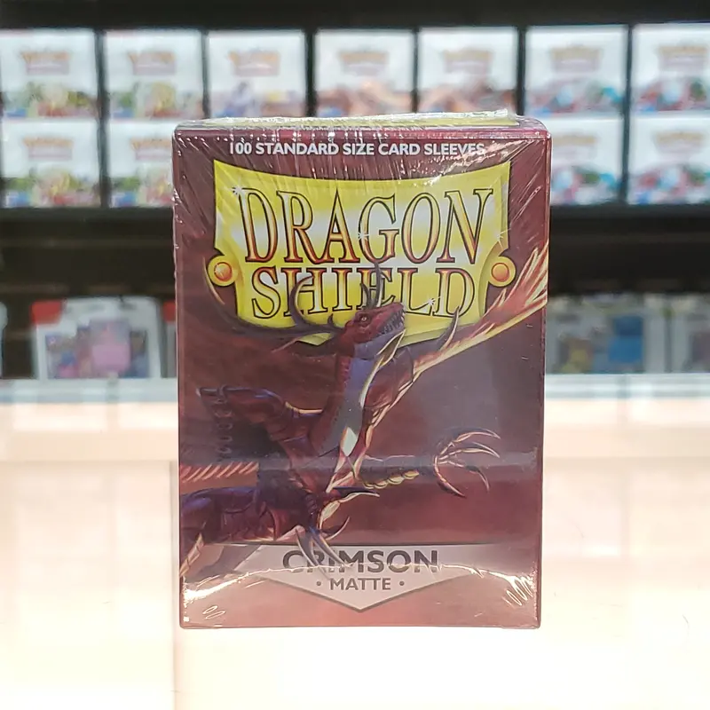 Dragon Shield Deck Protector - Matte Crimson 100 Ct 1