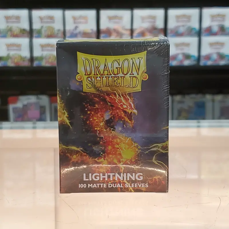 Dragon Shield Deck Protector - Matte Dual Lightning 1