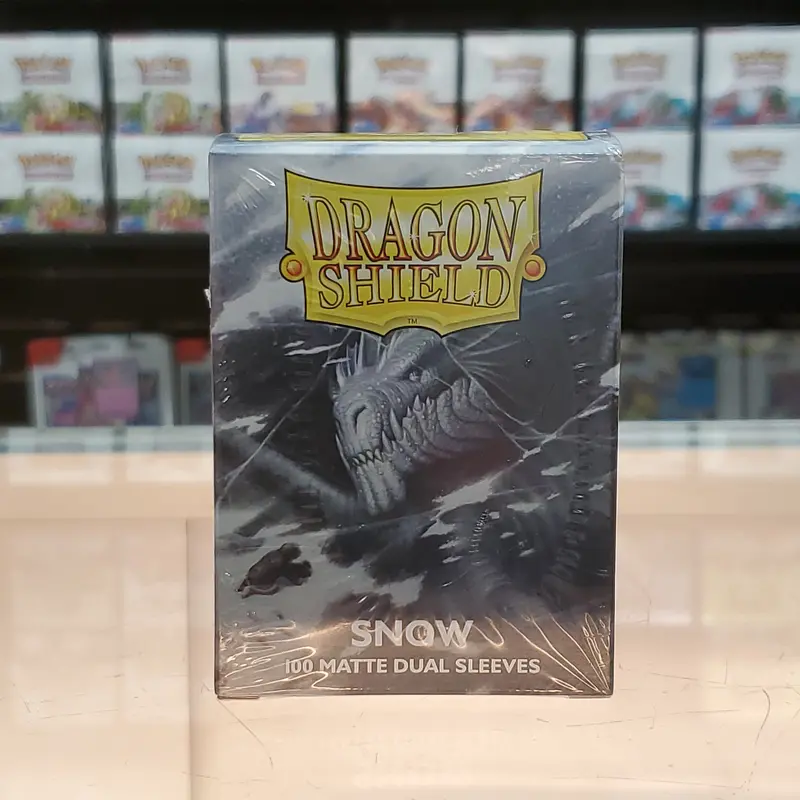 Dragon Shield Deck Protector - Matte Dual Snow 1