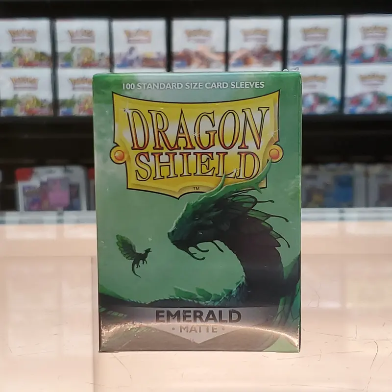 Dragon Shield Deck Protector - Matte Emerald 100 Ct 1