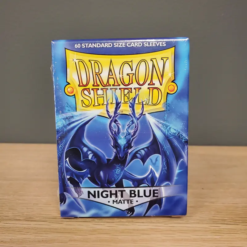 Dragon Shield Deck Protector - Matte Night Blue 60 Ct 1
